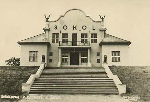Sokol p�ed lety